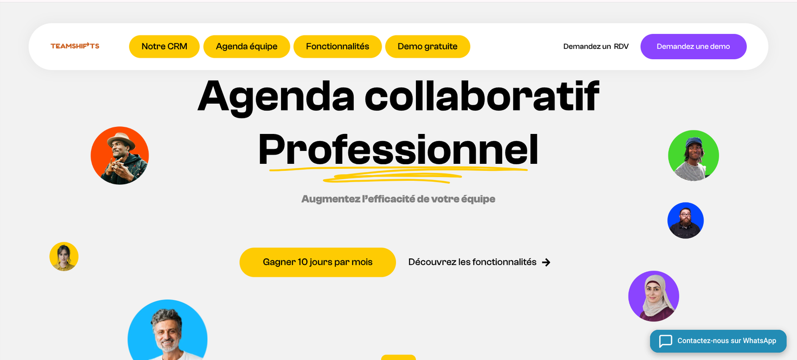 Teamshifts IO — application SaaS créée par Teamshifts